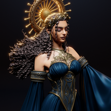Charger l&#39;image dans la galerie, figurine nyx, figurine a peindre, figurine déesse, nyx

