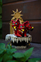 Cerbère, figurine Hadès, Hadès jeu, diorama, miniature, figurine à peindre, figurine résine