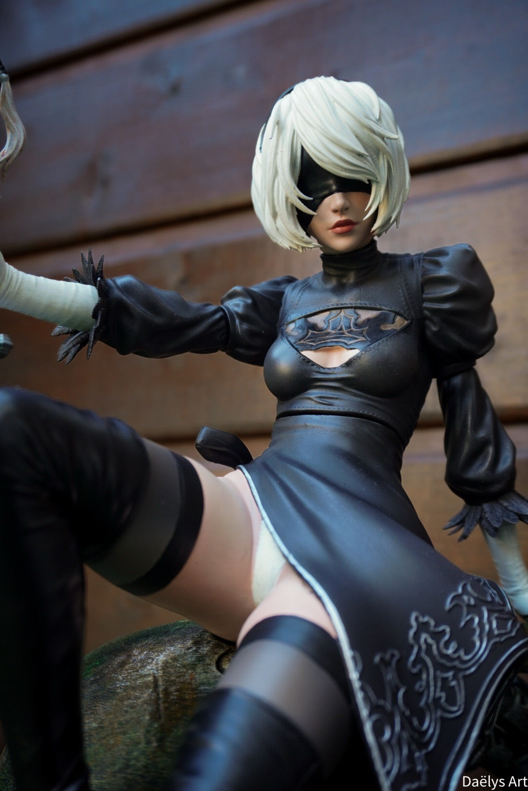 2b, figurine 2b, figurine nier, nier automata, figurine 9s