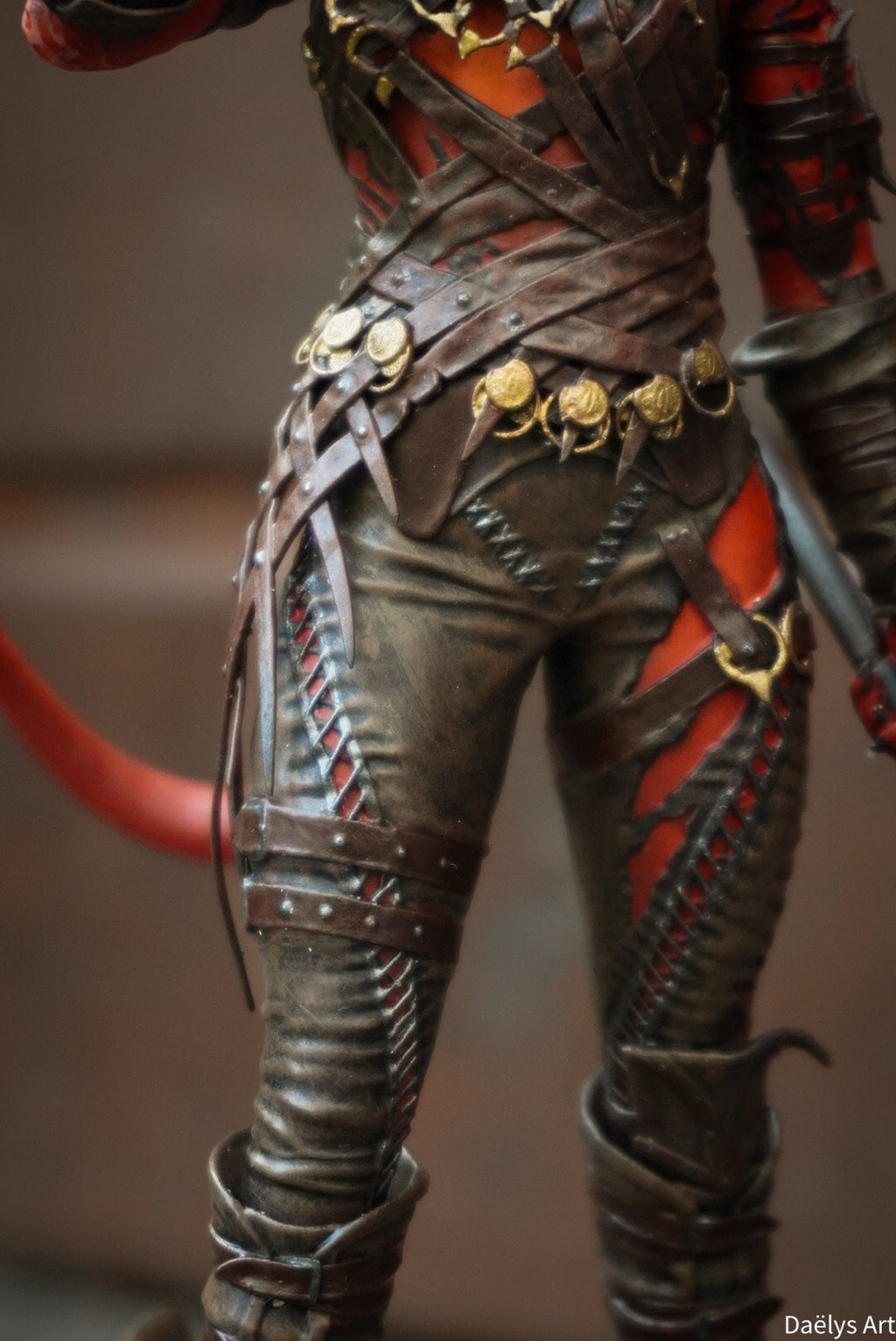 Figurine Karlach, Baldur's Gate, Ombrecoeur, Astarion, Donjons et Dragons