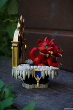 Cerbère, figurine Hadès, Hadès jeu, diorama, miniature, figurine à peindre, figurine résine
