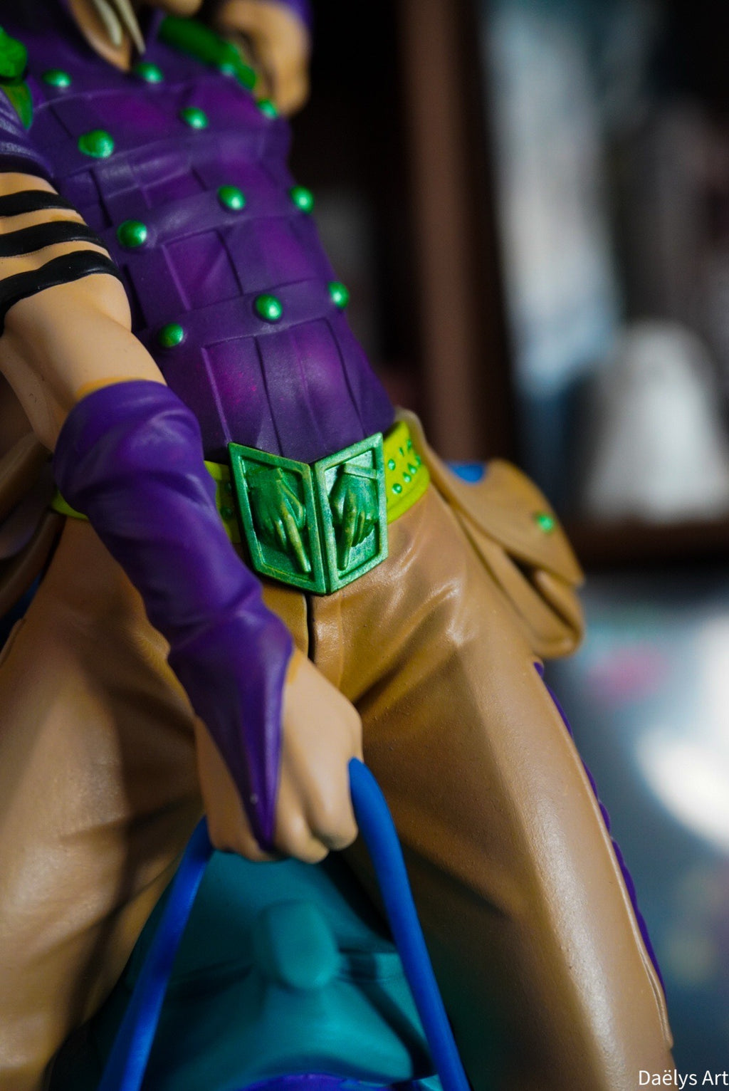 figurine Gyro Zeppeli, figurine jojo's bizarre adventure, figurine a peindre, figurine jojo, joestar, figurine de collection, anime