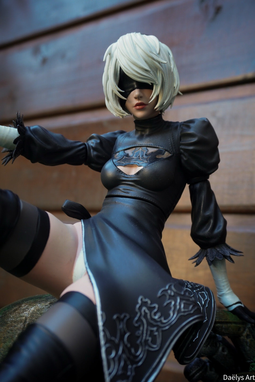 2b, figurine 2b, figurine nier, nier automata, figurine 9s