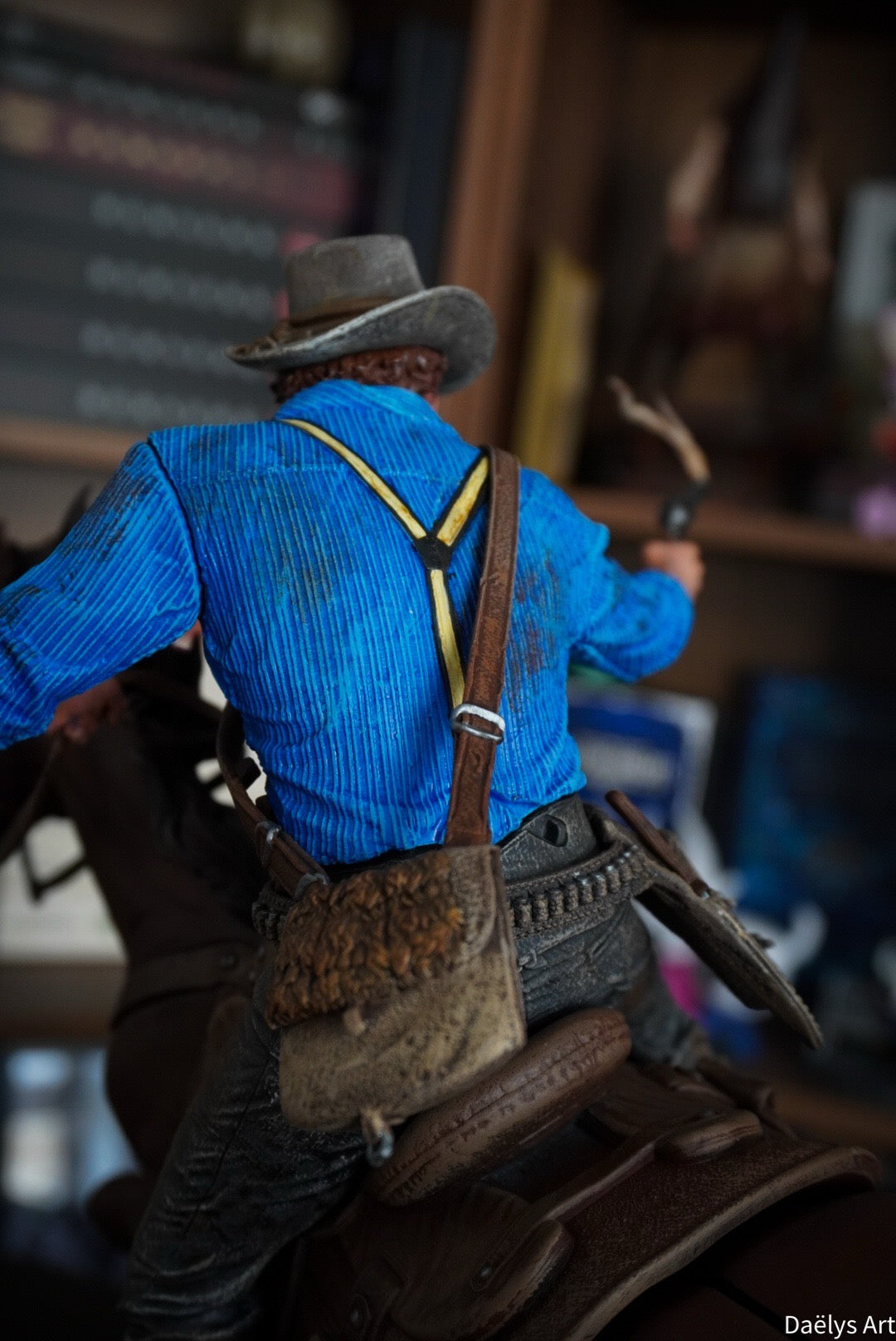 figurine Arthur Morgan, figurine red dead redemption 2, figurine a peindre, figurine de collection