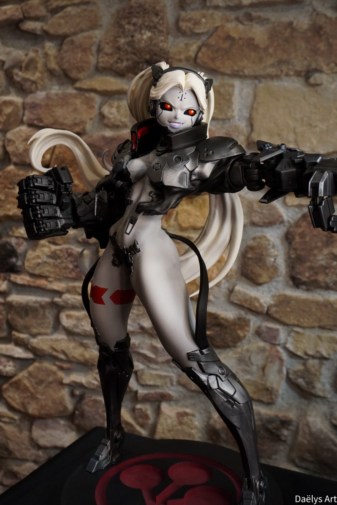 Figurine Adam Smasher, figurine Rebecca cyberpunk, figurine Cyberpunk