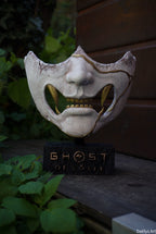 masque ghost of Yoteï, masque Atsu ghost of yotei, ghost of tsushima, masque mempo