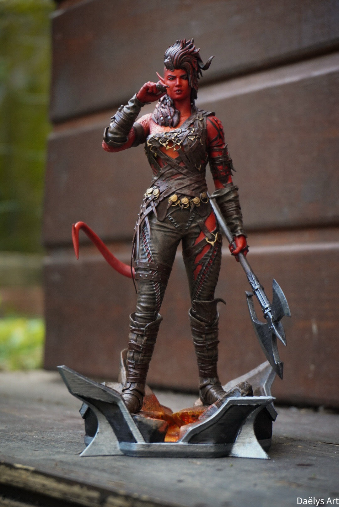 Figurine with or without paint - Karlach - Baldur's Gate