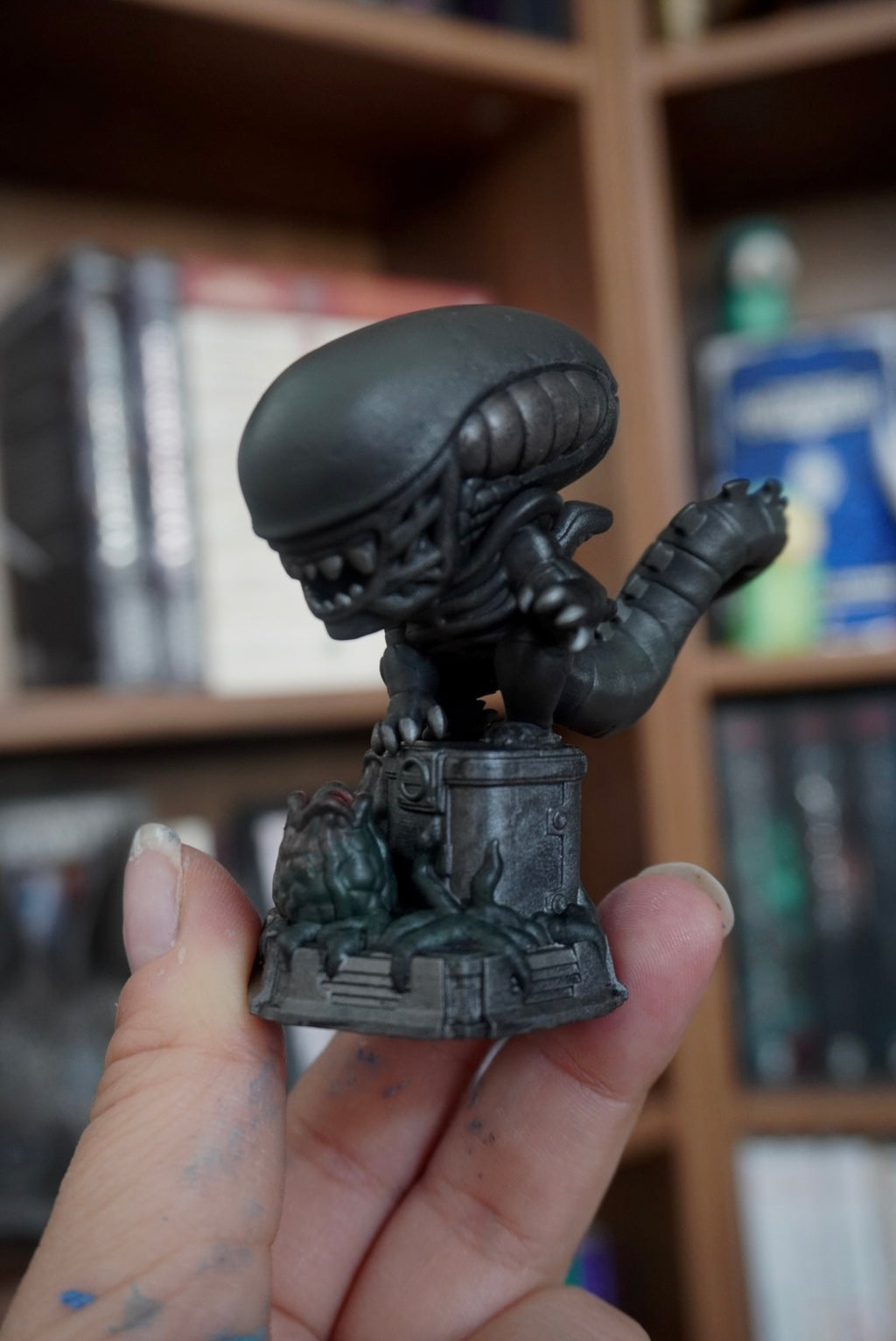Alien, Xenomorph, Chibi, figurine à peindre, diorama