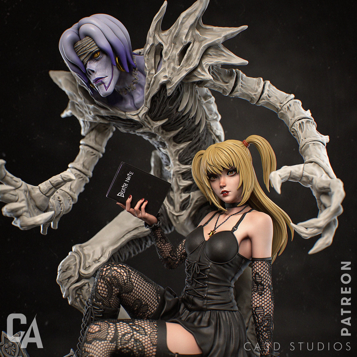 figurine Misa Amane, figurine Misa Death Note, figurine death note, figurine Rem Death note