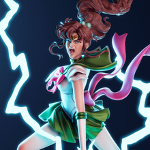 Charger l&#39;image dans la galerie, figurine a peindre, figurine sailor jupiter, sailor moon
