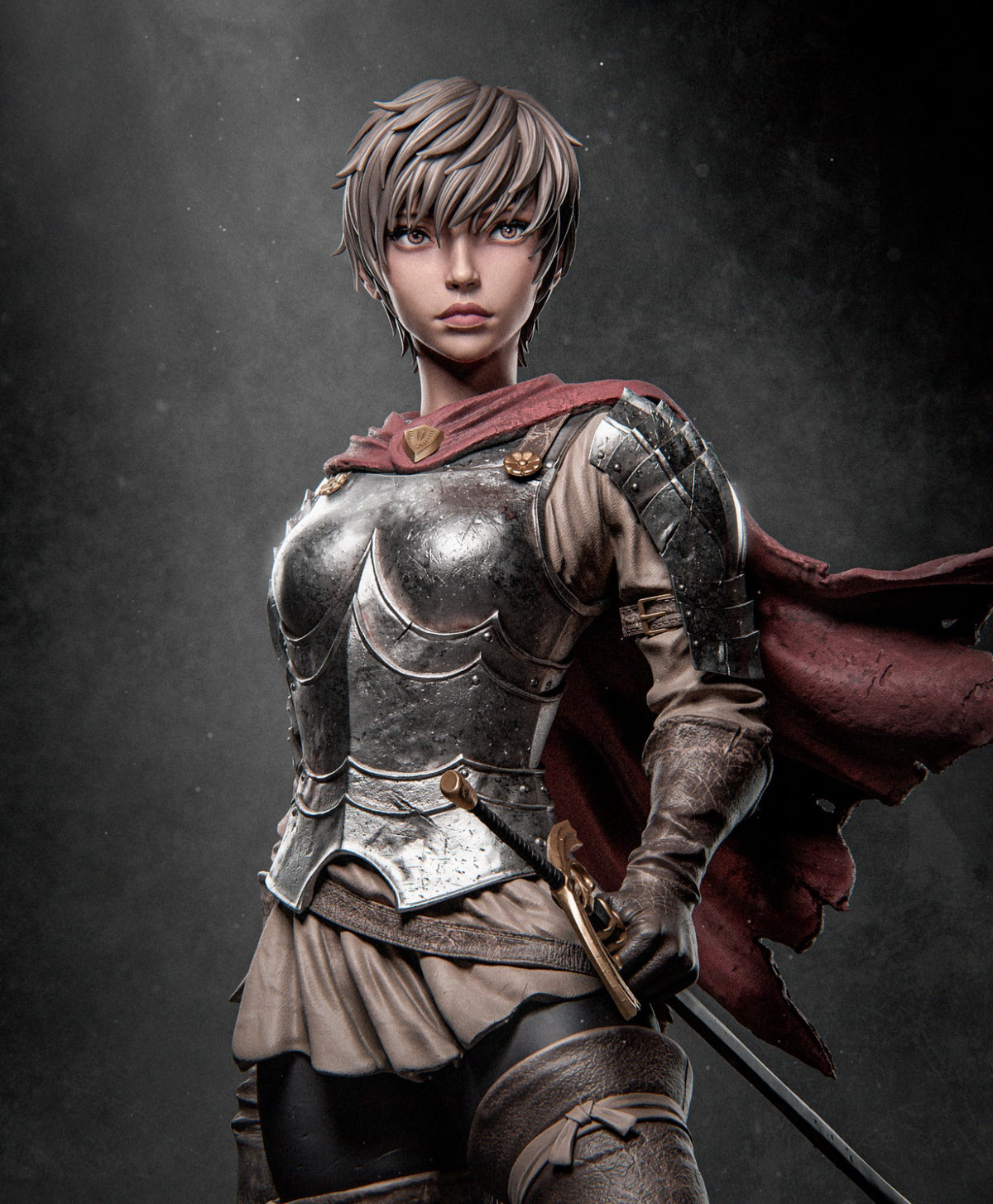 figurine casca, figurine berserk, griffith, guts, figurine a peindre