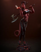 figurine karlach, figurine baldur's gate, karlach, figurine astarion, figurine ombrecoeur, shadowheart, figurine lae'zel, donjons et dragons