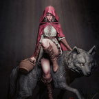 Figurine to paint - Little Red Riding Hood