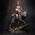 figurine petit chaperon rouge, figurine conte de fée