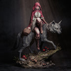 Figurine to paint - Little Red Riding Hood