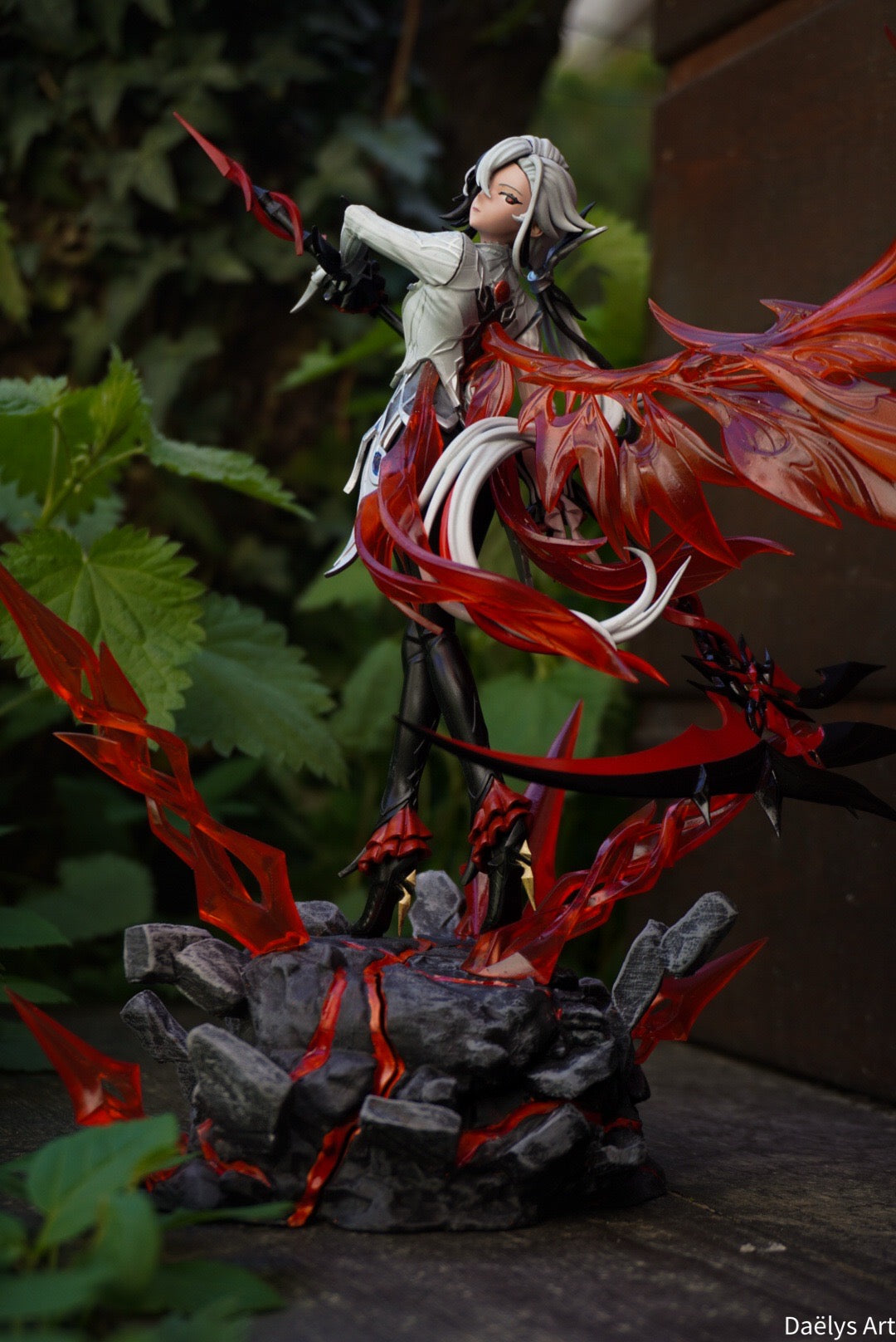 Arlecchino, Genshin impact, figurine genshin impact, figurine a peindre