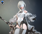 figurine nier, figurne 10h nier, figurine a peindre, 2b, 9s, a2, yorha