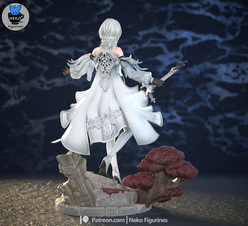 figurine nier, figurne 10h nier, figurine a peindre, 2b, 9s, a2, yorha