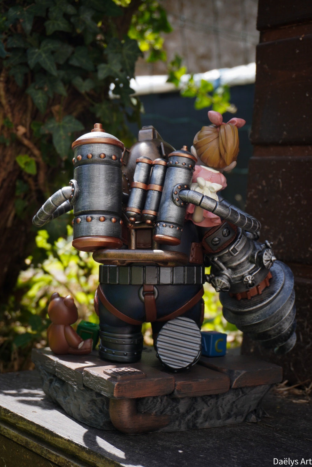 bioshock, big daddy little sister, figurine bioshock