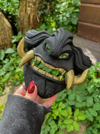 Masque mempo, masque Oni, masque mempo oni, masque samouraï, cosplay samouraï, cosplay Oni, masque démon japonais