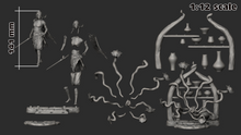 Charger l&#39;image dans la galerie, God of war, freya, figurine freya god of war, kratos
