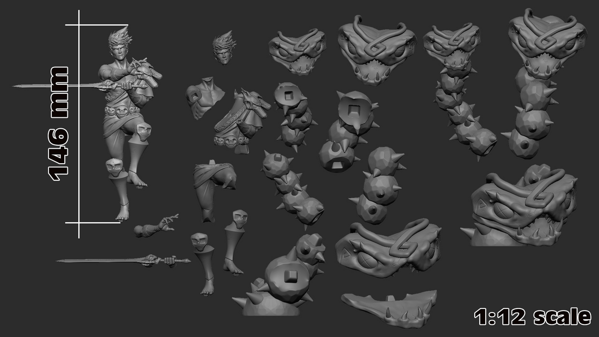 Hadès, Zagreus, figurine Zagreus, figurines Hadès