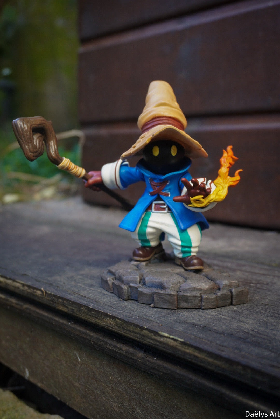 figurine final fantasy, final fantasy, FFIX, VIVI FFIX, figurine a peindre