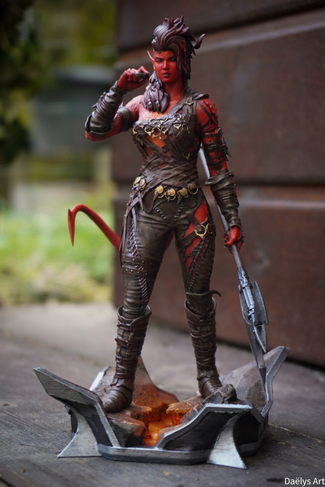 Figurine Karlach, Baldur's Gate, Ombrecoeur, Astarion, Donjons et Dragons