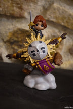 Figurine Esquie, figurine Maelle, Expedition 33, Clair obscur expedition 33, figurine verso, figurine lune, figurine Gustave, figurine Sciel, Monoco, Renoir