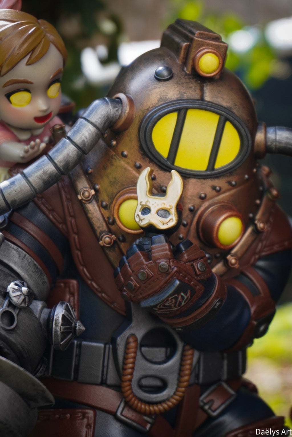 bioshock, big daddy little sister, figurine bioshock