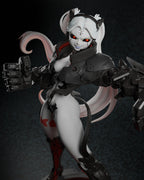 Figurine Adam Smasher, figurine Rebecca cyberpunk, figurine Cyberpunk