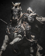 figurine dark fantasy chevalier, figurine a peindre, dark souls