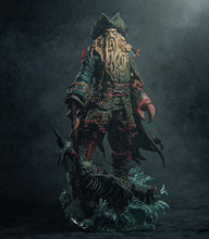 Charger l&#39;image dans la galerie, figurine a peindre, figurine davy jones, figurine pirate des caraibes, jack sparrow
