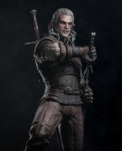 Load image into Gallery viewer, figurine Geralt the witcher, figurine the witcher, figurine a peindre
