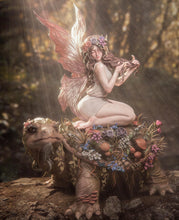 Load image into Gallery viewer, figurine a peindre, figurine fée, fée des fleurs
