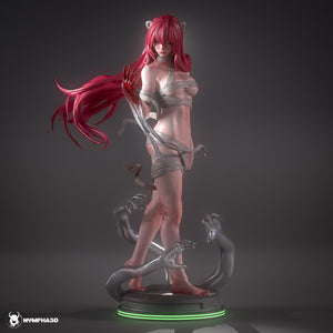 figurine a peindre, figurine elfen lied, figurine lucy