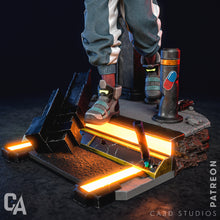 Charger l&#39;image dans la galerie, figurine david cyberpunk, david martinez, cyberpunk 2077
