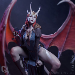 figurine Mizora, figurine baldur's gate, figurine astarion, figurine ombrecoeur