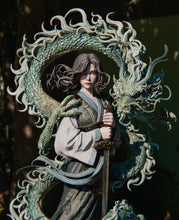 Charger l&#39;image dans la galerie, figurine mulan, figurine a peindre, dragon
