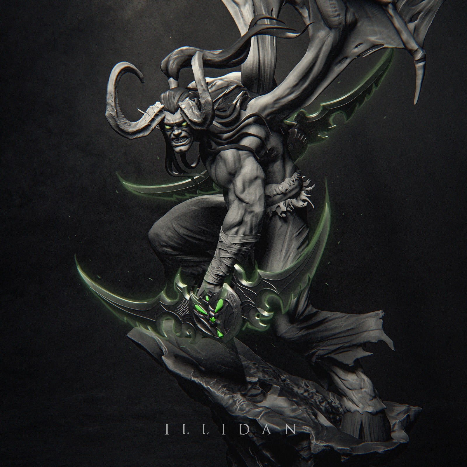 FIGURINE DE AILE de mort, World of Warcraft, Impression 3D Wow à