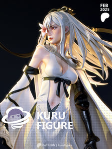 figurine drakengard zero, figurine nier, zero drakengard, figurine a peindre