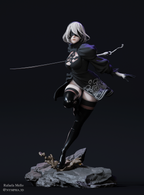 figurine 2b, figurine a peindre, figurine nier, nier automata