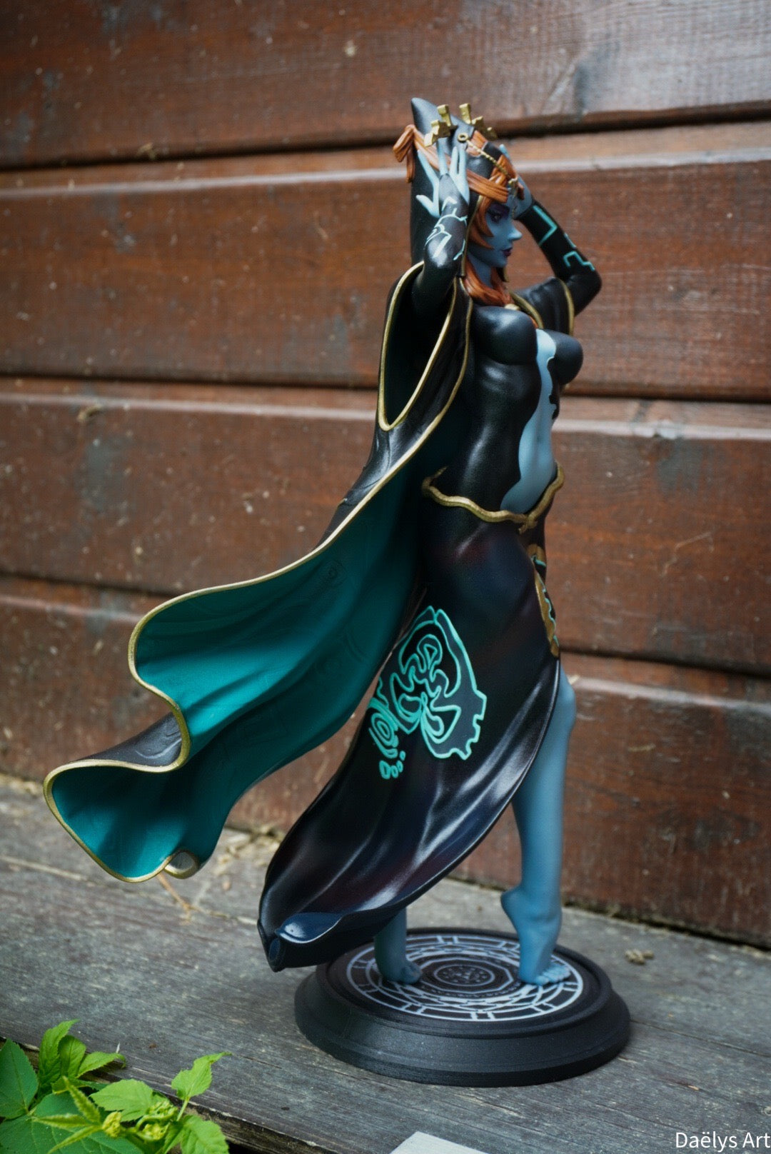 figurine midona, figurine zelda, link, twilight princess, figurine a peindre