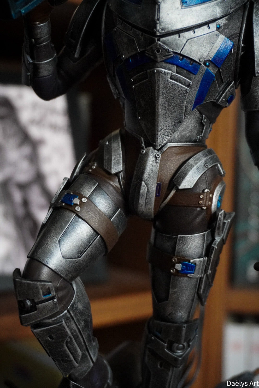 Figurine Garrus, figurine Mass Effect, figurine a peindre, figurine de collection, John Sheppard