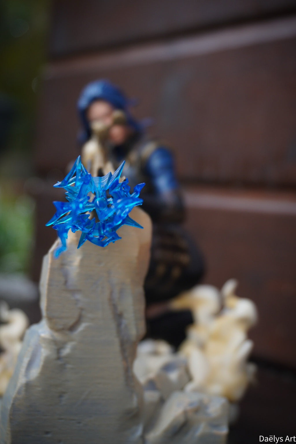figurine caitlyn, figurine arcane, figurine a peindre, figurine en resine, jinx, vi