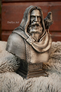 mythologie nordique, buste Odin, Odin, Thor, Daëlys Art