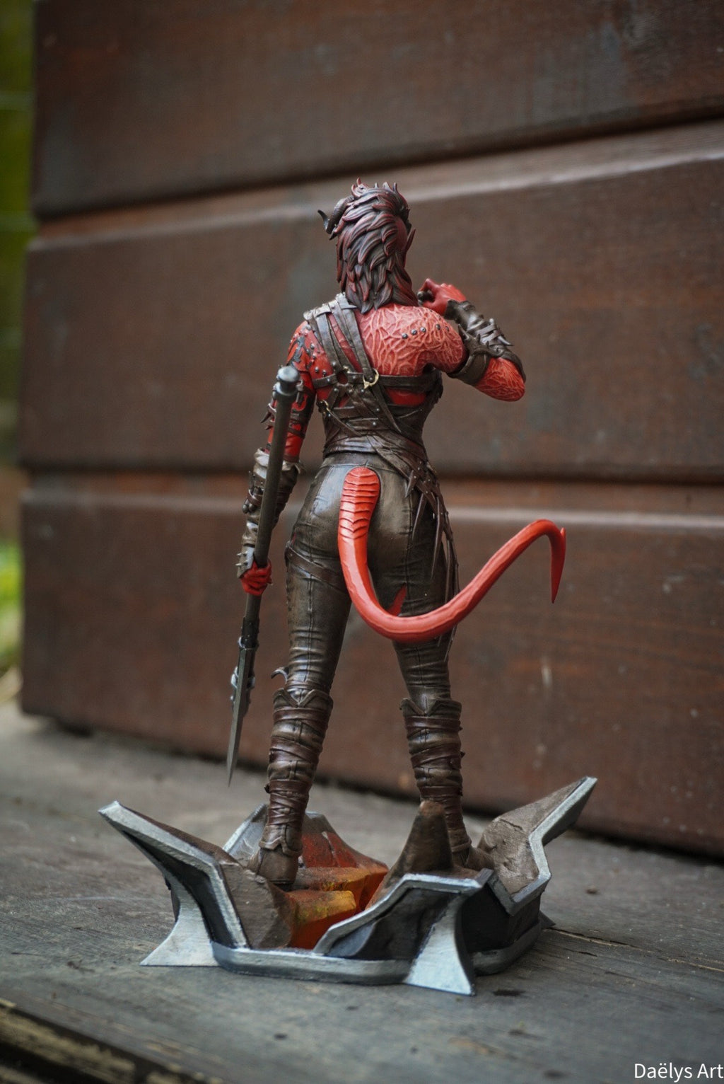 Figurine with or without paint - Karlach - Baldur's Gate