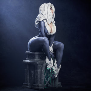 figurine black cat, figurine spiderman