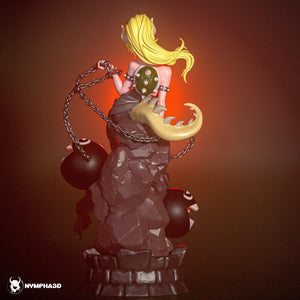 figurine bowsette, figurine mario, bowsette, figurine a peindre
