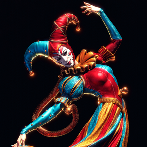 figurine Jester, figurine bouffon, figurine a peindre